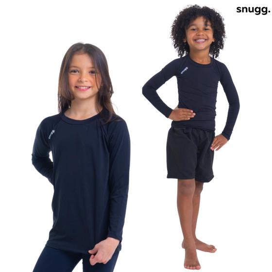 Imagem de Camiseta Longa Segunda Pele Light Infantil Unissex