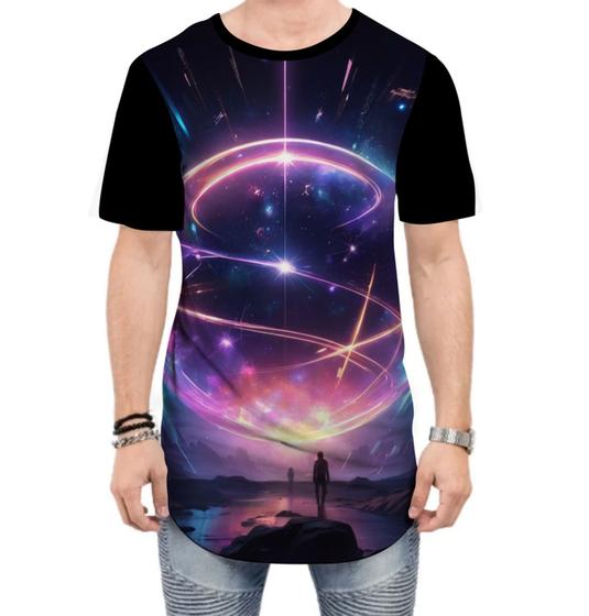 Imagem de Camiseta Longline Exploração Espacial Futuro Ciencia 2