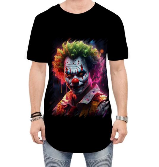 Imagem de Camiseta Longline Palhaço Quebrada Morro Clown Slum 11