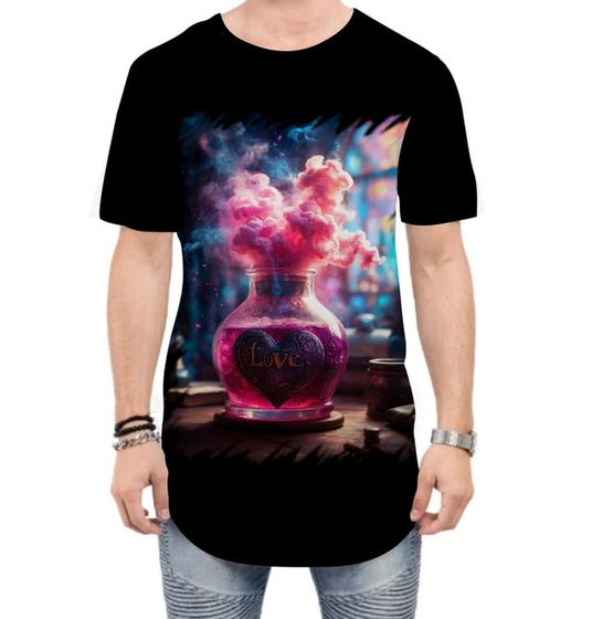 Imagem de Camiseta Longline Poção do Amor Magia 3