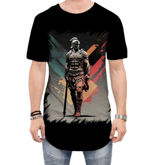 Imagem de Camiseta Longline Soldado Romano Império 25