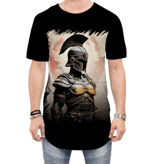 Imagem de Camiseta Longline Soldado Romano Império 4