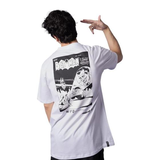 Imagem de Camiseta Lost 22523004 Joker Quadrinhos - Branco