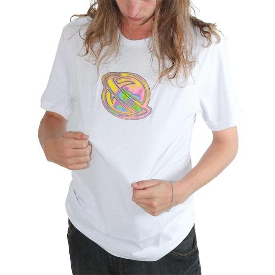 Imagem de Camiseta Lost 3D Saturno Masculina Branco