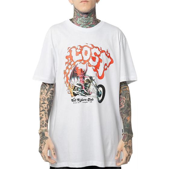 Imagem de Camiseta Lost Hell Riders WT24 Masculina Branco