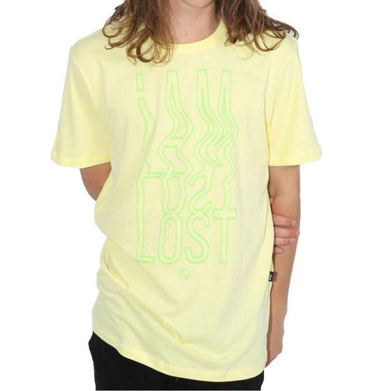 Imagem de Camiseta Lost I am Lost Masculina Amarelo