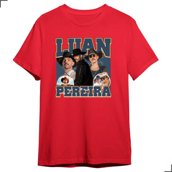 Imagem de Camiseta Luan Pereira Pecuária Cowboy Cantor Sertanejo Music