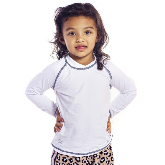 Imagem de Camiseta Lupo Infantil Manga Longa com Proteção UV 50+ Unissex 