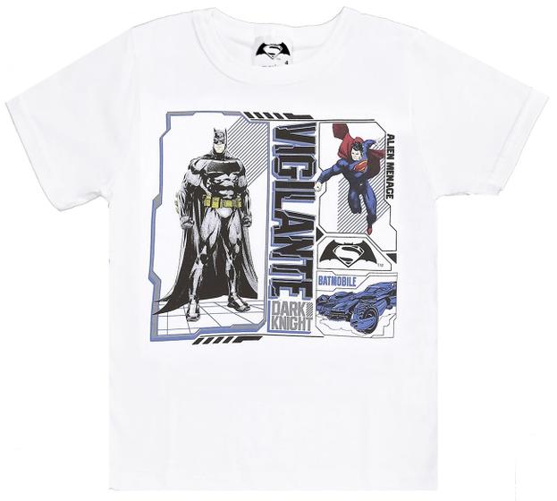 Imagem de Camiseta M/curta Batman Superman Nº 4 Ao 10 Oficial