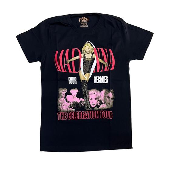 Imagem de Camiseta Madonna Celebration Tour Blusa camisa madona BoMado2