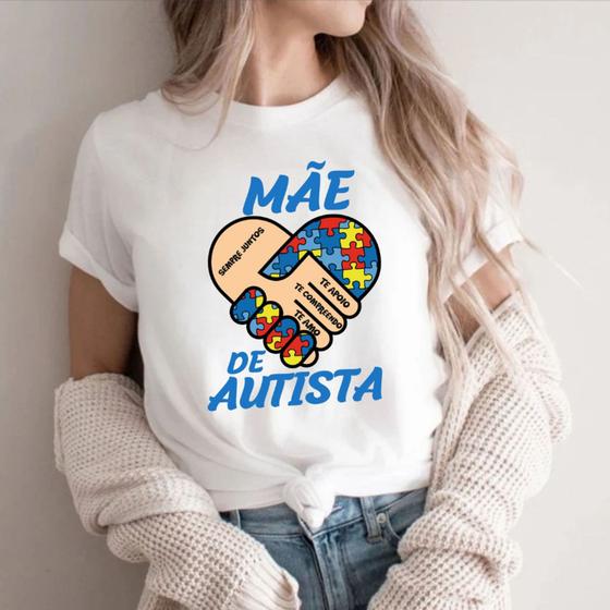 Imagem de Camiseta Mãe de Autista