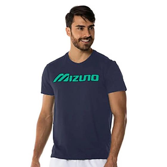 Imagem de Camiseta Malha Mizuno Masculina Big Logo Gola Redonda