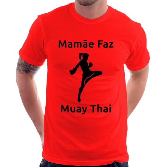 Imagem de Camiseta Mamãe Faz Muay Thai - Foca na Moda