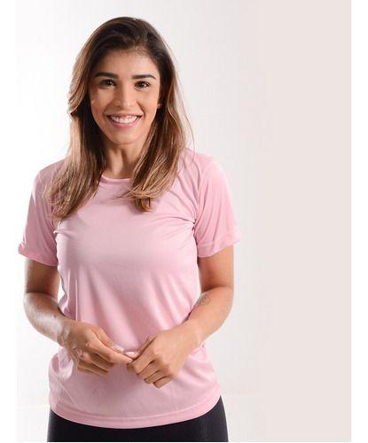 Imagem de Camiseta Manga Curta Básica Dry Fit Camisa Feminina