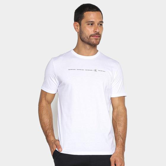 Imagem de Camiseta Manga Curta Calvin Klein Casual Masculina