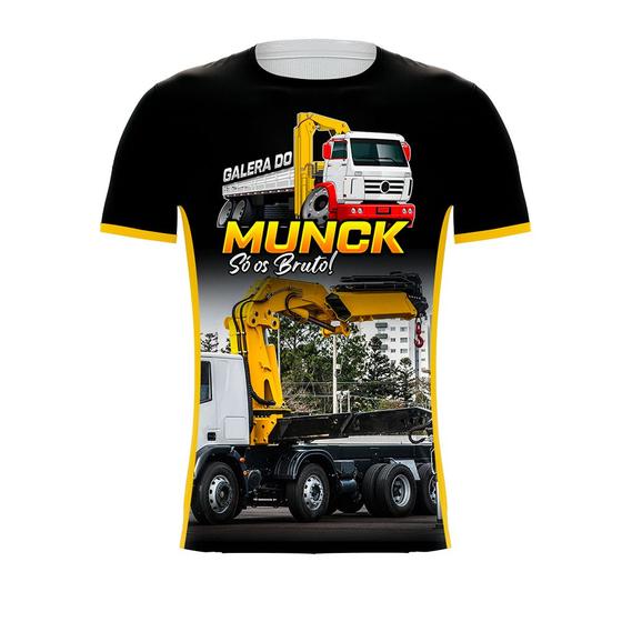 Imagem de Camiseta Manga Curta Caminhoneiro Galera Do Munck