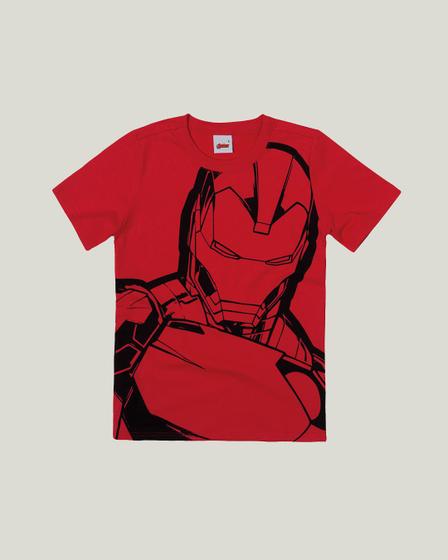 Imagem de Camiseta Manga Curta Vingadores Malwee 10 ao 12 Ref. 083166