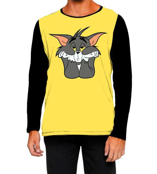 Imagem de Camiseta Manga Longa Ads Tom e Jerry Gato e rato 1