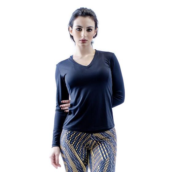 Imagem de Camiseta Manga Longa Cajafit Dry Fit - Feminina