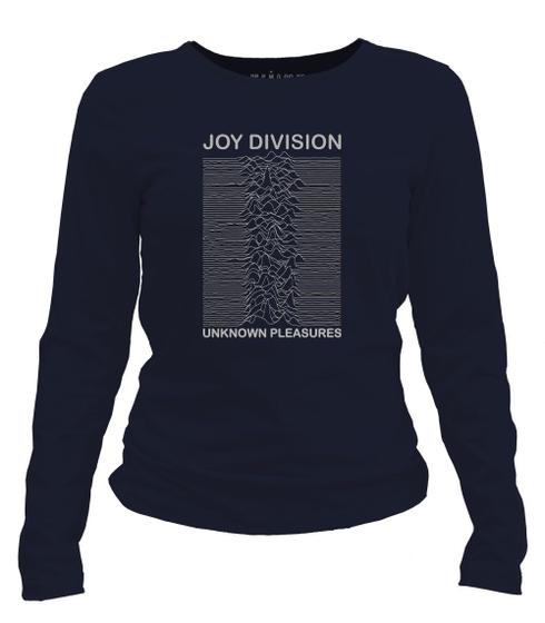 Imagem de Camiseta Manga Longa Feminina Joy Division - Unknown Pleasures