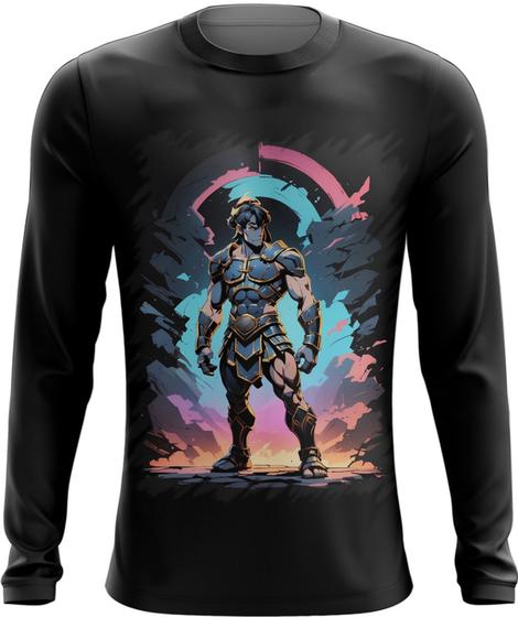 Imagem de Camiseta Manga Longa Gladiador Romano Toon 2