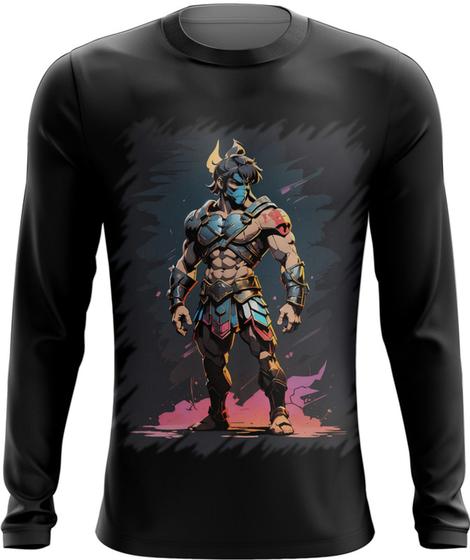 Imagem de Camiseta Manga Longa Gladiador Romano Toon 4