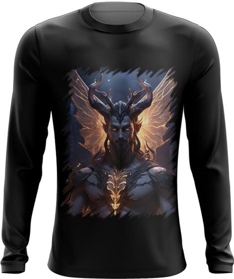 Imagem de Camiseta Manga Longa Incubus Demônio do Sono Mitologia 5