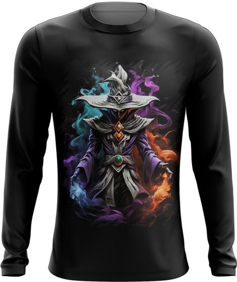 Imagem de Camiseta Manga Longa Mago das Trevas Poder Magia 4