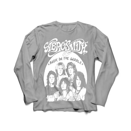 Imagem de Camiseta Manga Longa Masculina Aerosmith