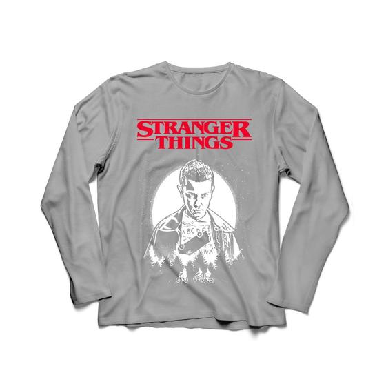 Imagem de Camiseta Manga Longa Masculina Stranger Things Série