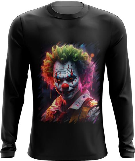 Imagem de Camiseta Manga Longa Palhaço Quebrada Morro Clown Slum 11