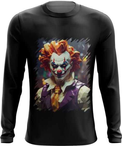 Imagem de Camiseta Manga Longa Palhaço Quebrada Morro Clown Slum 9