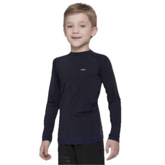 Imagem de Camiseta Manga Longa Proteção Solar Uv 50+ Infantil Juvenil Unissex Selene 24010