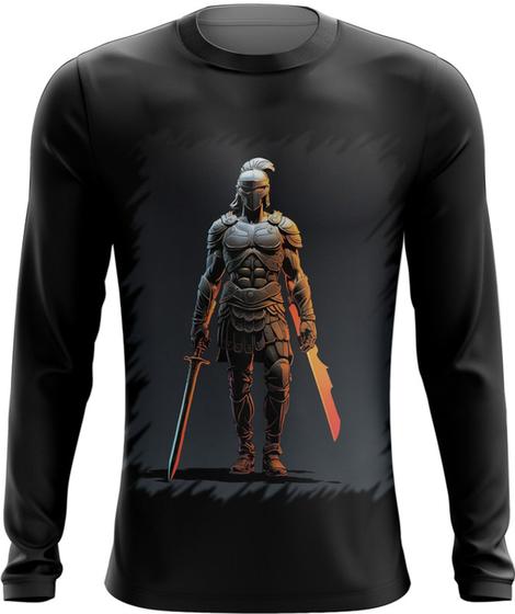 Imagem de Camiseta Manga Longa Soldado Romano Império 14