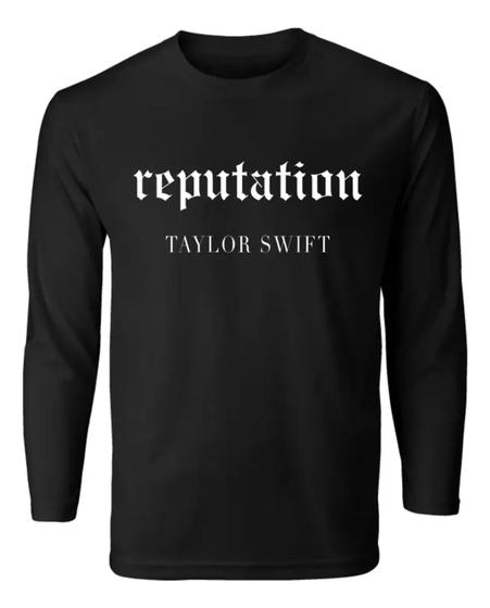 Imagem de Camiseta Manga Longa Taylor Swift Reputation