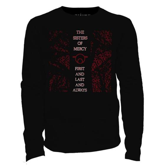 Imagem de Camiseta manga longa - The Sisters of Mercy - First And Last And Always.