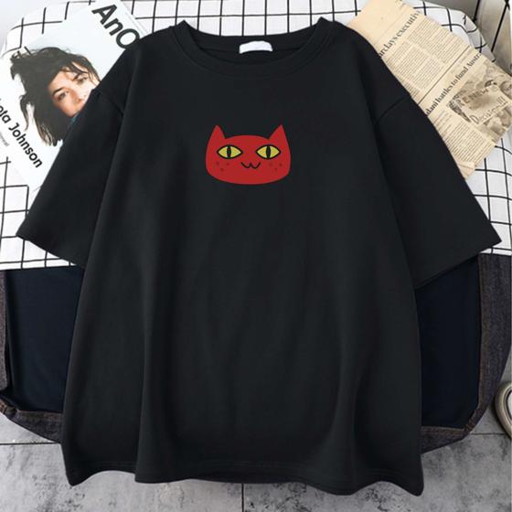 Imagem de Camiseta Marceline Gatinho Cat Vermelho Gato