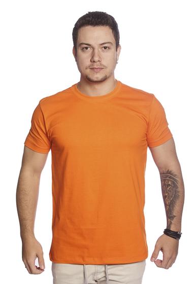 Imagem de Camiseta Masculina 100% Algodão Lisa Gola Careca- G101