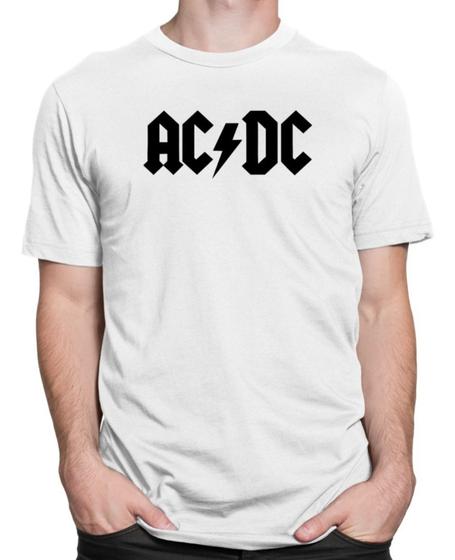 Imagem de Camiseta Masculina Ac/Dc Banda De Rock Camisa 100% Algodão