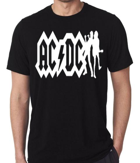 Imagem de Camiseta Masculina Acdc Banda 100% Algodão