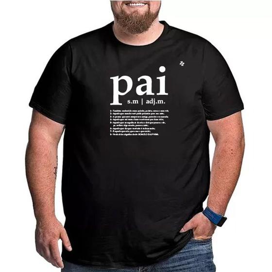 Imagem de Camiseta masculina adjetivos de pai