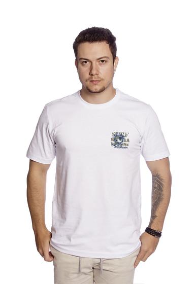 Imagem de Camiseta Masculina Adulto TechMalhas casual estampa frente e costa