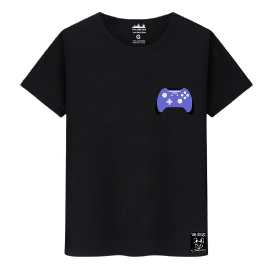 Imagem de Camiseta Masculina Algodão Casual Streetwear Gamer