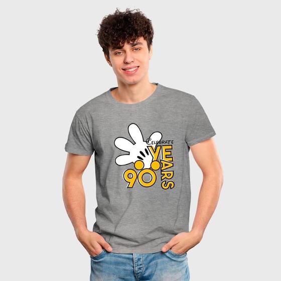 Imagem de Camiseta Masculina Algodão Estampa Desenho Animado Casual