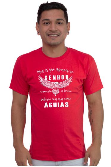 Imagem de Camiseta Masculina Algodão Evangélica Mas Os Que Esperam