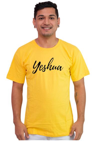 Imagem de Camiseta Masculina Algodão Evangélica Yeshua