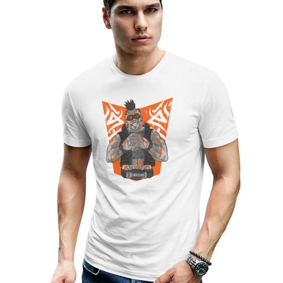 Imagem de Camiseta Masculina Algodão Manga Curta Estampada Anime M2