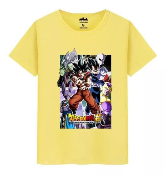 Imagem de Camiseta Masculina Algodão Premium Dragon Ball Super Anime