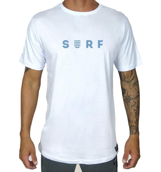 Imagem de Camiseta Masculina Algodão Prime WSS Blue Surf