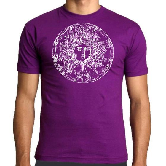 Imagem de Camiseta Masculina Basica Estampada Medusa